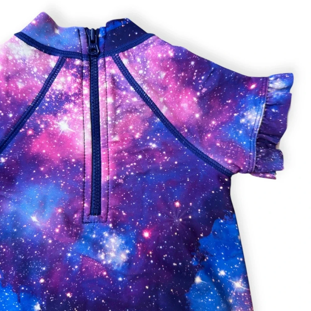 Janie and Jack Juno Valentine Galaxy Swimsuit 6-12‎ Months
